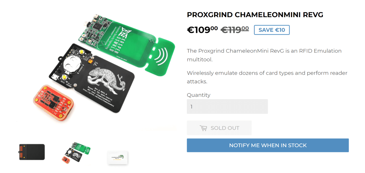ChameleonMini&nbsp;— универсальный ключ для&nbsp;RFID