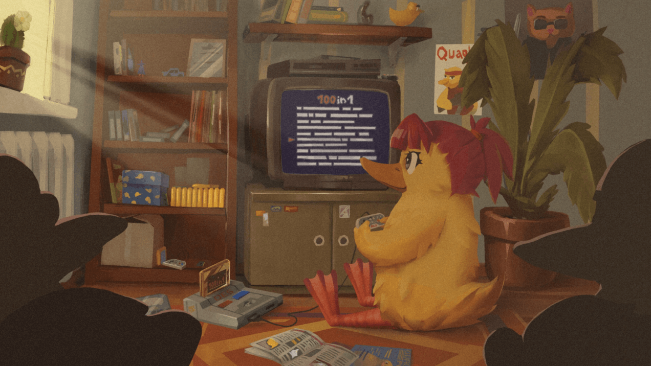 DUCK — набор мини-игр, вдохновленных эпохой Dendy