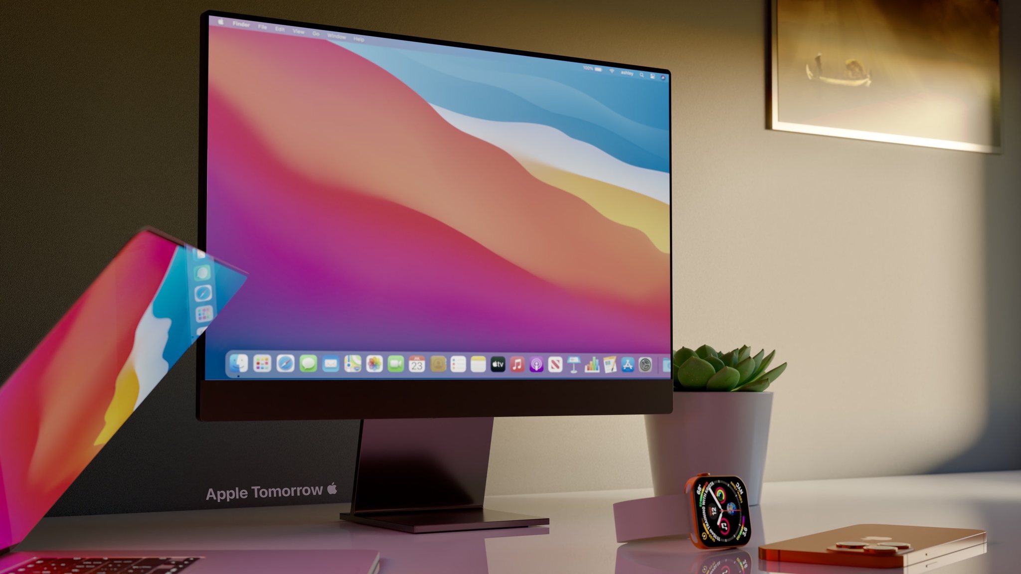 Apple тестирует огромный 32‑дюймовый iMac